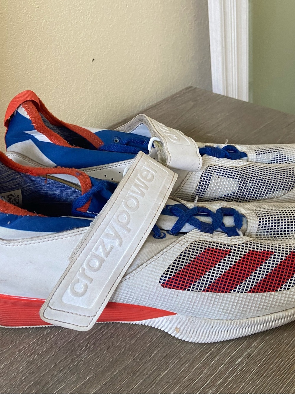 adidas Crazy Power weightlifting shoes